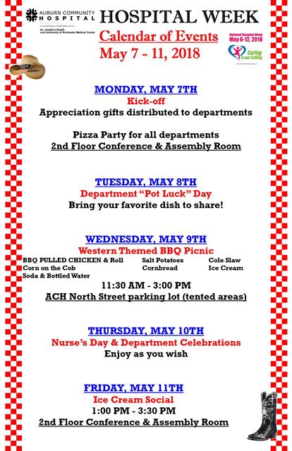 Hospital Week 2018