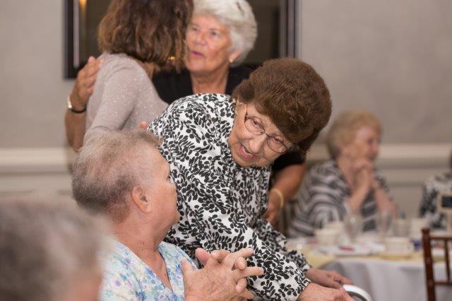 People Talking at Table